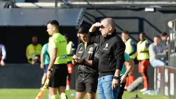 Romero, durante el Ceuta-Burgos.