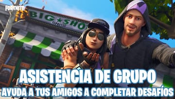 Fortnite Battle Royale: As&iacute; funciona la asistencia de grupo