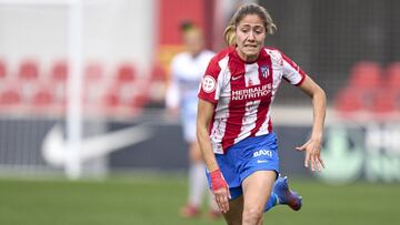 Laia Aleixandri durante el partido ante el Granadilla.