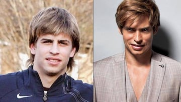 Carlos Baute se ríe de su parecido con el joven Piqué