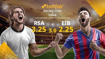 Real Racing Club de Santander vs. SD Eibar: alineaciones, horario, TV, estadísticas y pronósticos