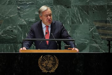 El Secretario General de las Naciones Unidas, Antonio Guterres.  REUTERS/Mike Segar/File Photo