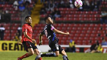  Pablo Barrera of Queretaro during the game Queretaro vs Tijuana, corresponding to Round 13 of the Torneo Apertura 2023 of the Liga BBVA MX, at La Corregidora Stadium, on October 21, 2023. 

<br><br>

Pablo Barrera de Queretaro durante el partido Queretaro vs Tijuana, correspondiente a la Jornada 13 del Torneo Apertura 2023 de la Liga BBVA MX, en el Estadio La Corregidora, el 21 de Octubre de 2023.