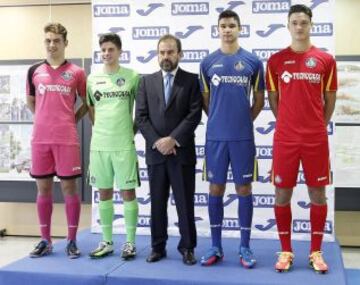 Equipación del Getafe para la nueva temporada.