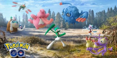Novedades Pokémon GO: Pokémon salvajes y nuevas evoluciones en Sinnoh