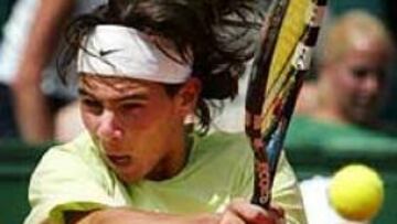 <b>SIN PIEDAD.</B> Rafael Nadal no ha dado ninguna opción a Portas y le ha vencido con contundencia.