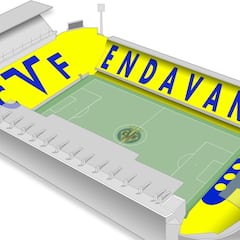 El Villarreal anuncia un tifo para cubrir la Cerámica ante el Liverpool
