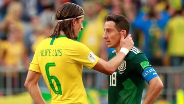 México vs Brasil, Mundial 2018