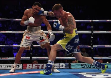 Resultados del Linares vs Crolla: Linares retiene el Mundial ligero de la WBA