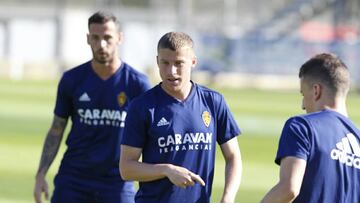 Pep Biel es en estos momentos el jugador más en forma del Zaragoza.