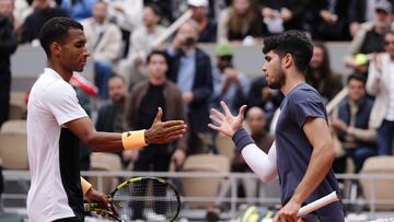 Alcaraz vibró con Djokovic... y el Real Madrid: “Fue una gran noche”