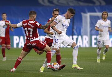 Javi Galán y Fede Valverde.