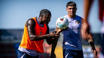 Matturro comienza a trabajar parcialmente con el grupo