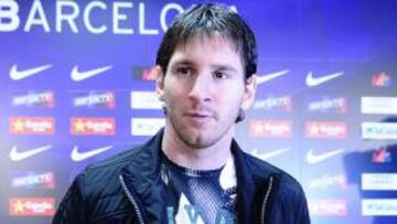 Messi: "Es un premio para la cantera del Barcelona"