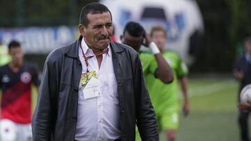 Miguel Prince, t&eacute;cnico y exjugador colombiano.