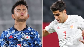 Kubo brilla con Japón y manda un mensaje mientras Asensio decepciona con España