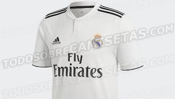 Así será la primera y segunda equipación del Madrid 2018/19