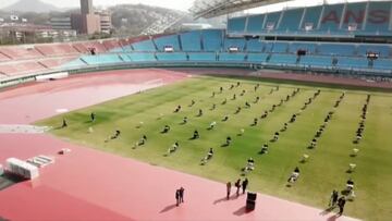 La increíble forma en que usan los estadios en Corea del Sur