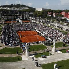 El Foro Itálico centra la atención tenística del momento