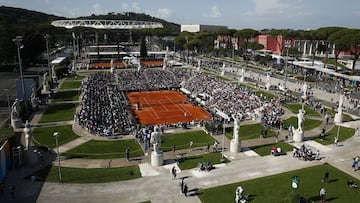 El Foro Itálico centra la atención tenística del momento