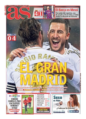 Las portadas de AS de noviembre