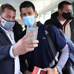 Djokovic ya está en Serbia tras ser deportado de Australia