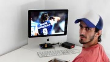 Un excompañero de Falcao ha creado su página web