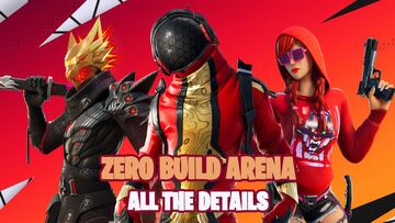 Zero Build Arena in Fortnite: dates, prizes and how to participate