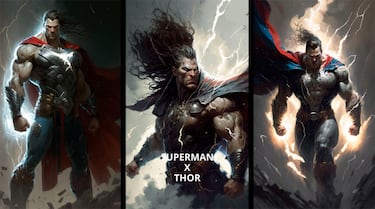 Una IA fusiona superhéroes de Marvel y DC y el resultado es visualmente arrollador