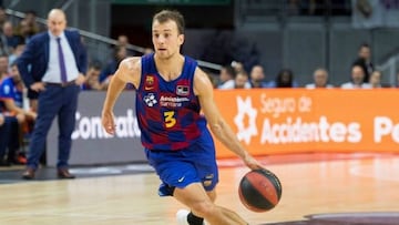 Kevin Pangos deja el Bar&ccedil;a tras dos temporadas.