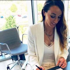 Asllani, ya en Madrid: "Gracias madridistas por vuestro apoyo"