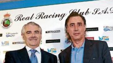 <b>DE ACUERDO. </b>Pernía y Portugal han pactado esperar a que acabe la concentración merengue.