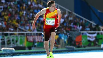 Bruno Hortelano, durante los Juegos Olímpicos de Río.