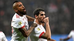 El Bayern de Vidal empieza el año celebrando ante Aránguiz