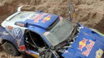 Sainz pierde el Dakar pero conserva la vida
