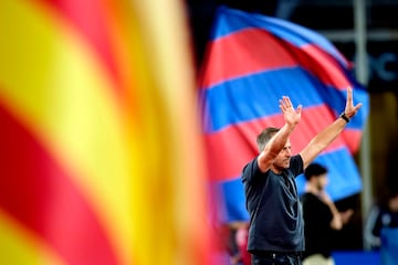 El entrenador del Barcelona Hans-Dieter Flick