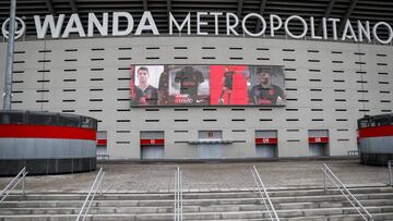 Fachada del Wanda Metropolitano.