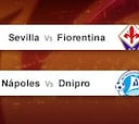 Sorteo Europa League: Nápoles-Dnipro y Sevilla-Fiorentina