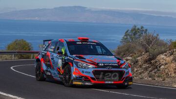 Victoria y liderato para Iván Ares en el Rally de Tenerife