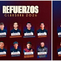 Refuerzos de lujo para Atlante con miras a la Liga MX