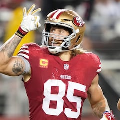 George Kittle revela su sueño de unirse a la WWE tras dejar la NFL