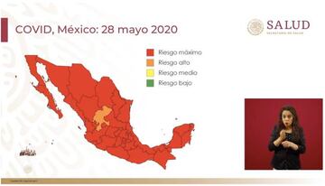Semáforo COVID-19 en México ¿Por qué Zacatecas es el único estado en color naranja?