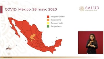 Semáforo COVID-19 en México ¿Por qué Zacatecas es el único estado en color naranja?