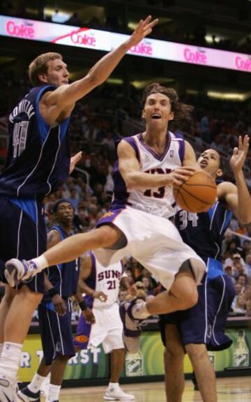 Steve Nash con los Phoenix Suns en 2005.