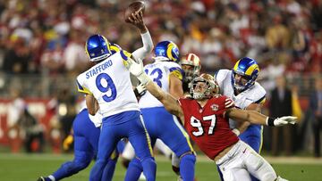 Récord de 49ers y Rams en el NFC Championship Game