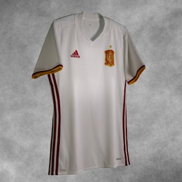 Nueva camiseta de la selección española.