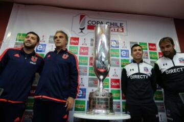 Rojas, Sierra, Lasarte y Fierro, los protagonistas de la conferencia. 