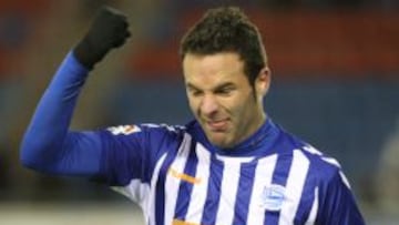 Viguera, durante un partido.