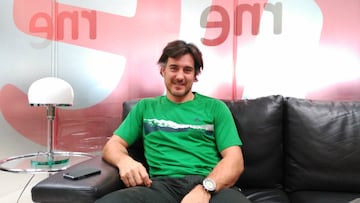 El deportista extremo Carlos Suárez.