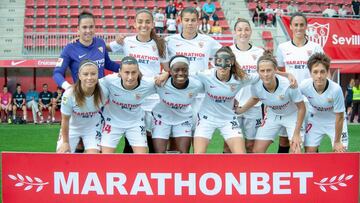 Jugadoras del Sevilla.